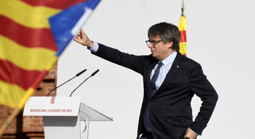 Hajtóvadászat folyik Spanyolországban Carles Puigdemont volt katalán elnök ellen