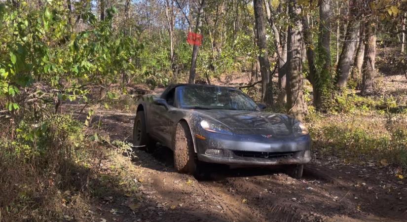 Túl drága a Huracan Sterrato? Itt egy terep Corvette tizedannyiért!