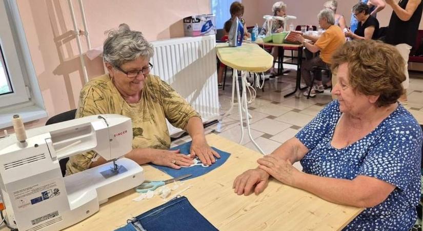 A kézműves kör táborában újdonságokat tanultak