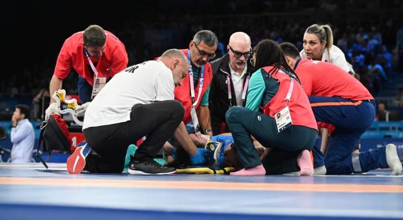 Horrorsérülést szenvedett az olimpián egy román sportoló