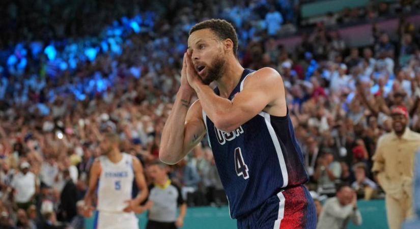 Curry-show végzett a franciákkal, olimpiai bajnok az amerikai férfi kosárlabdacsapat