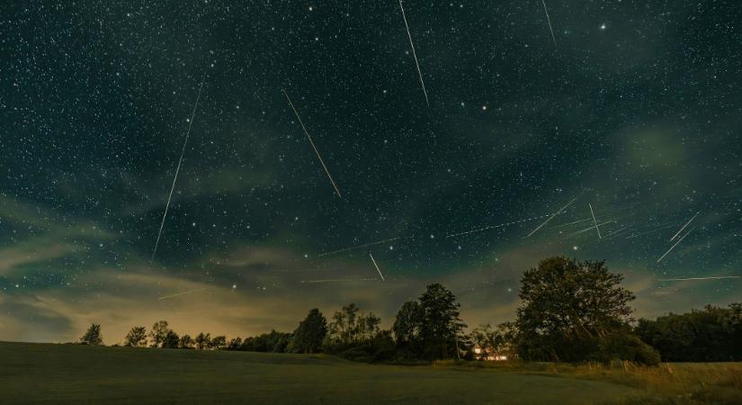 Perseidák – A jövő hét elején figyelhető meg a legtöbb hullócsillag