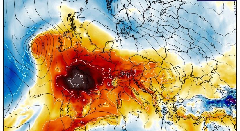 Mutatjuk, mikor ér el minket a hőségzáró hidegfront