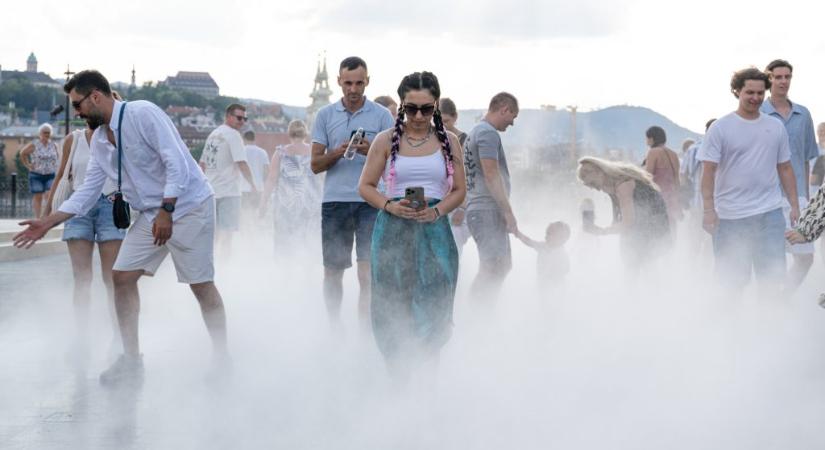 Folytatódik a hőség jövő héten, vasárnap jön csak kisebb lehűlés