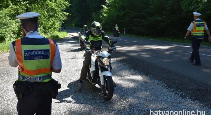 Hétvégén ismét figyelik a mátrai motorosokat 