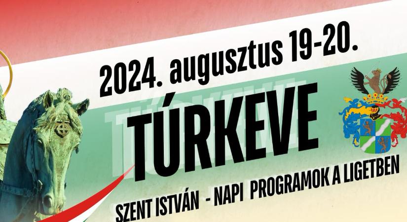 Szent István-napi programok a Ligetben 2024 Túrkeve