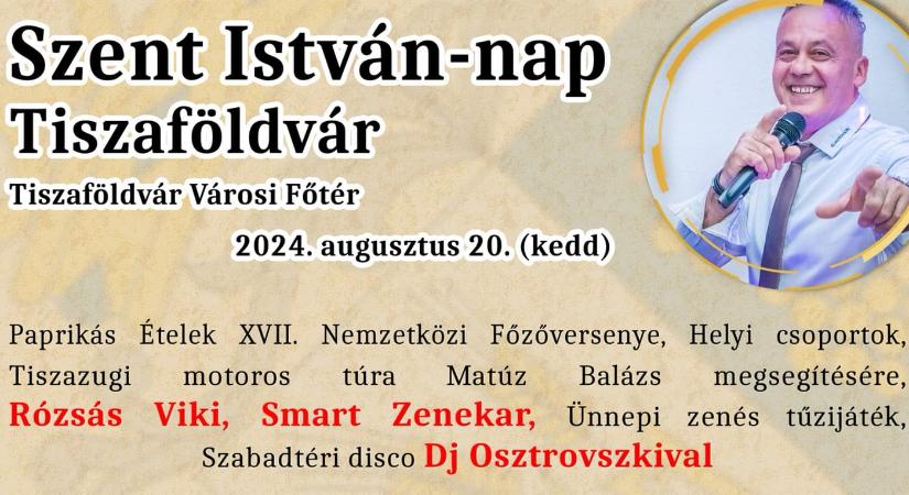 Szent István-napi programok 2024 Tiszaföldvár