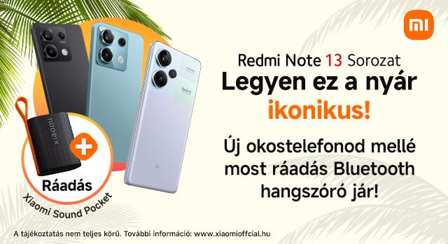 Legyen ez a nyár ikonikus a Redmi Note 13 sorozattal!