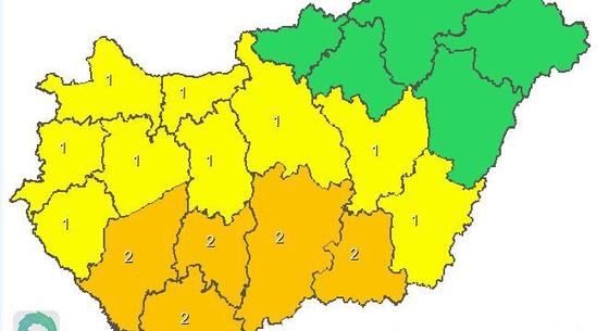 A déli megyékben másodfokú hőségriadó van érvényben, de máshol sem fogunk fázni