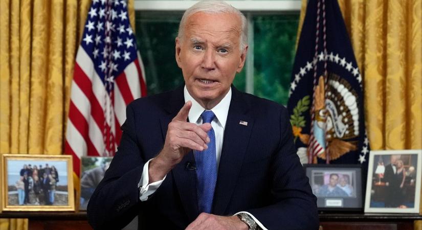 Joe Biden elmondta, azért lépett vissza, hogy Donald Trump legyőzésére koncentrálhasson