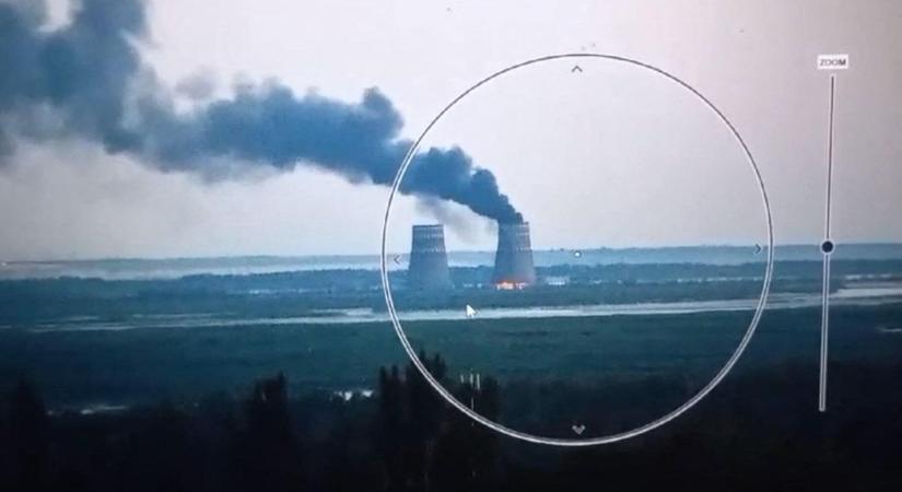 Az orosz-ukrán háború 901. napja – Kigyulladt a zaporizzsjai atomerőmű