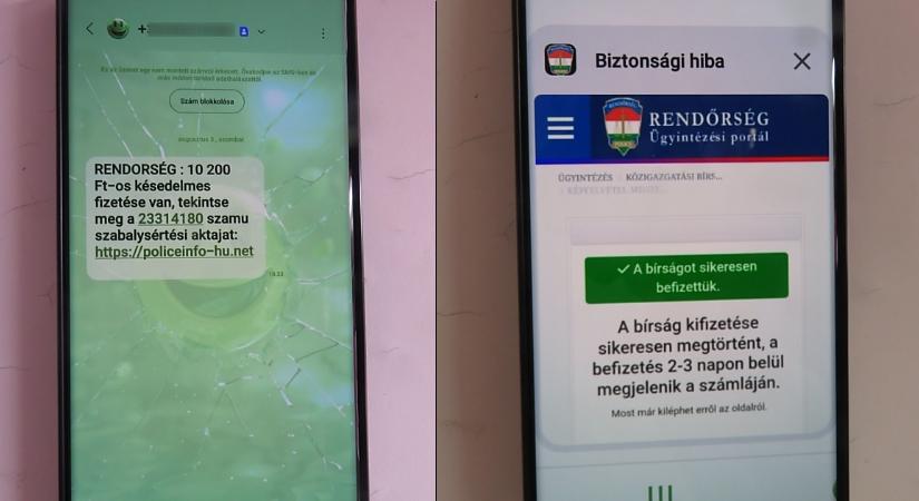 Egy nap alatt 35 ezer SMS-t küldött el az adathalász csaló