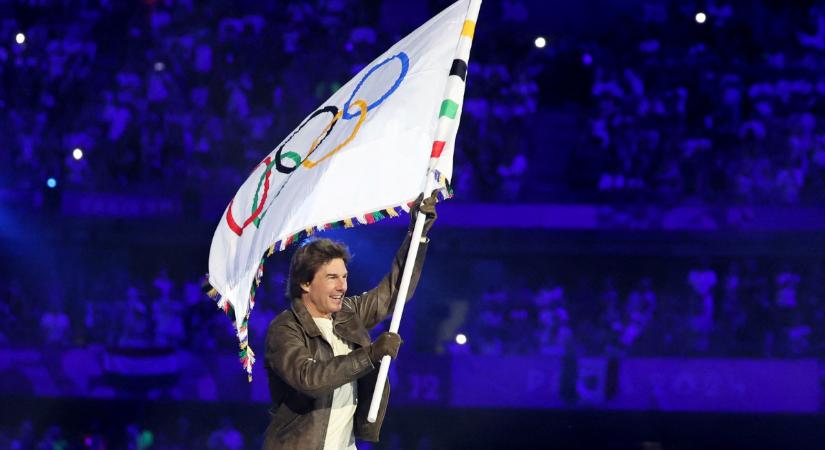 Tom Cruise megint sokkolta a nézőket - ezt művelte a párizsi olimpia záróünnepségén