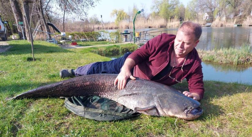 Óriási harcsát fogott Danzugban