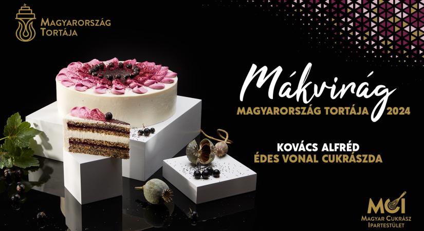 Mákvirág – az idei Magyarország tortája igazi különlegesség