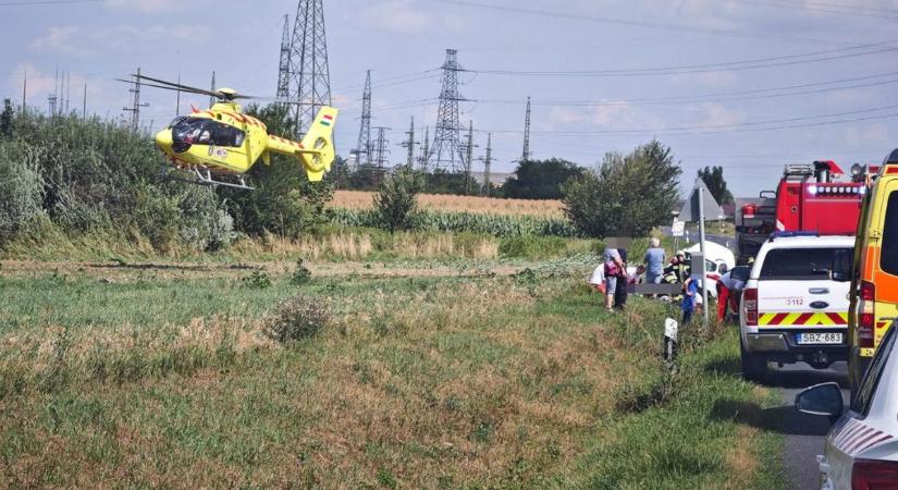 Továbbra is az életéért küzd a vépi balesetben megsérült kislány