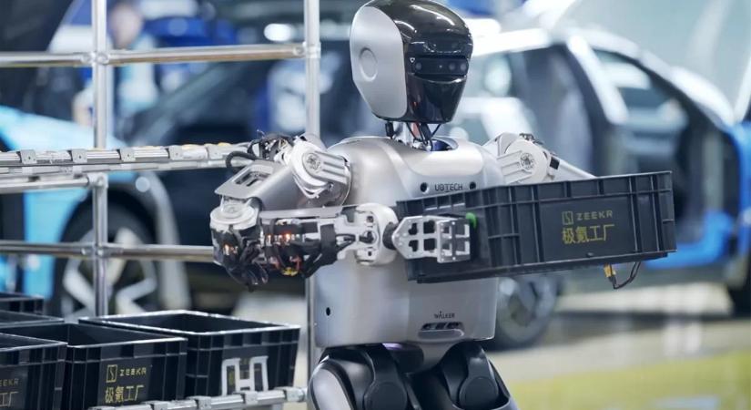 Újabb autógyárban állt szolgálatba humanoid robot