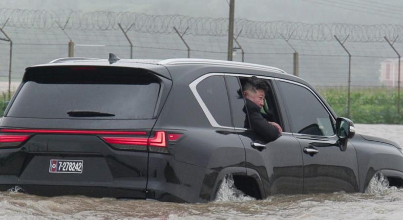 Szankciók ide vagy oda, Kim Dzsongunnak újabb Mercedes luxusterepjárója van