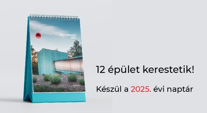 12 épület kerestetik! Készül a PREFA 2025. évi magyar naptára