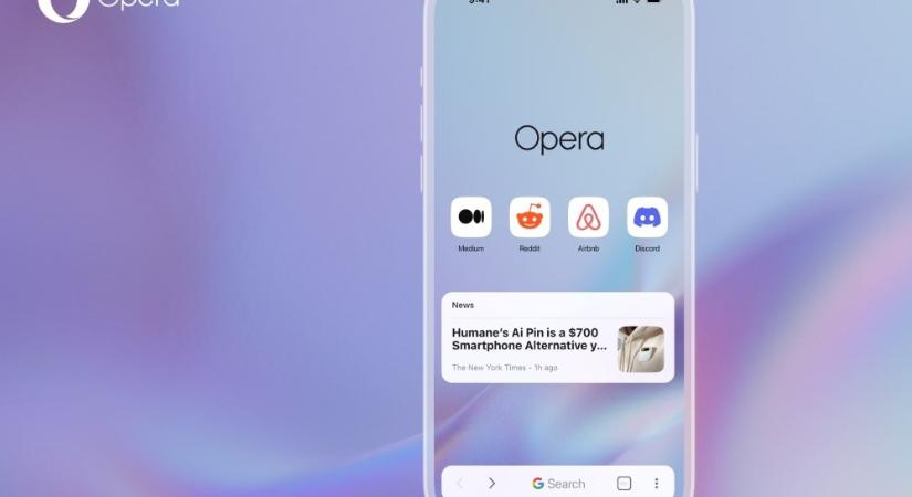 Megjelent az MI-támogatású Opera böngésző iOS-re