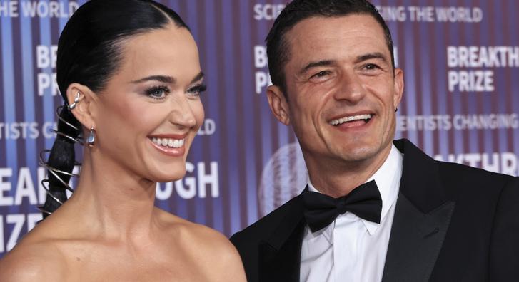 Katy Perry és Orlando Bloom hajmeresztő mutatványra vállalkozott, ejtőernyő nélkül ugrottak ki egy helikopterből