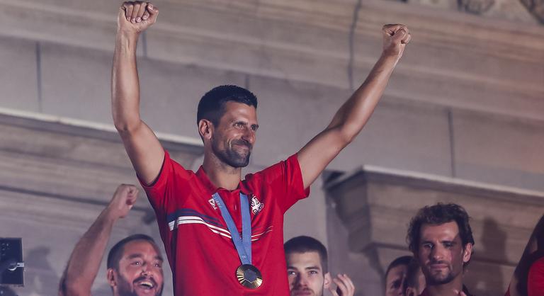 Belgrád is örömünnepet ült, Novak Djokovics vezérletével otthon Párizs szerb hősei