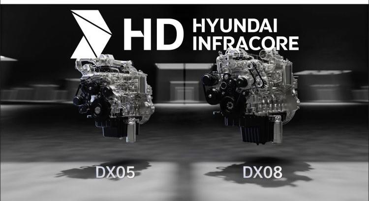 Új motorok a HD Hyundai Infracore-tól