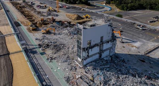 Teljesen szétverték a Hungaroringet a nagy megújulás előtt – fotók