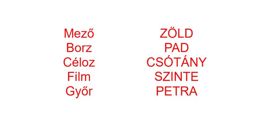 Melyik szó nem illik a 10 közé? Ha fél perc alatt rájön, melyik a kakukktojás, ön egy kész zseni!