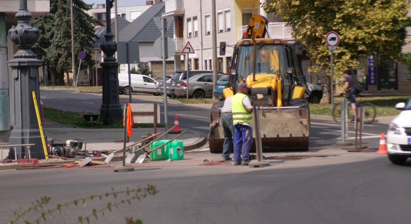 Nem volt fennakadás a Huszti tér munkálatai miatt