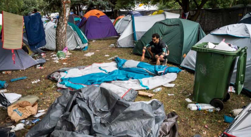 Hátrahagyott felszereléseket gyűjtött össze a Sziget után a Máltai Szeretetszolgálat