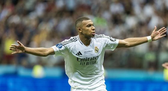 A Real Madrid nyerte az Európai Szuperkupát, Mbappé góllal debütált