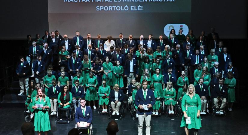 Eskütétel után Párizsba utazik a Magyar Paralimpiai Csapat a Wizz Air támogatásával