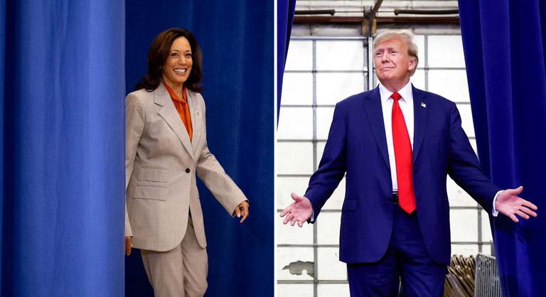 Mit üzen Kamala Harris és Donald Trump ruházata a kampányban?