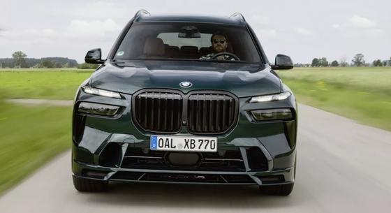 Öltöny és sportcipő: íme az Alpina csúcs BMW X7-ese