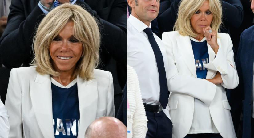 A 71 éves Brigitte Macron sportmezben is nőies: stílusos összeállításban viselte