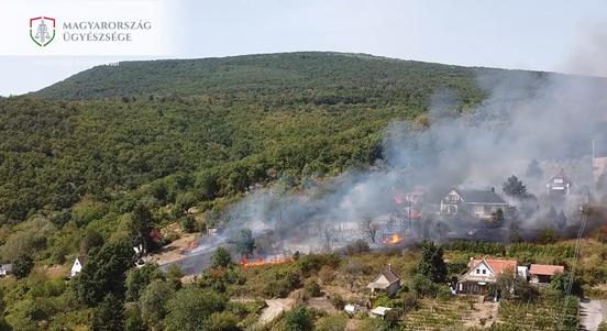 Tüzet szabadított a környékre a pécsi férfi, vádat emeltek ellene