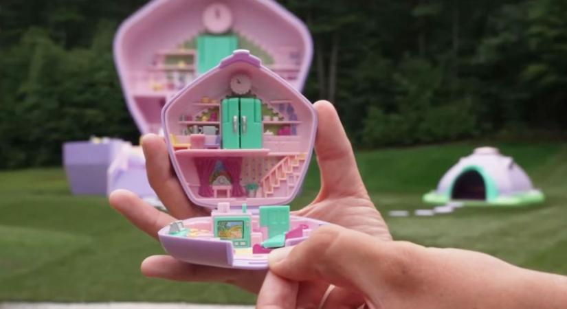 Emlékszel még a Polly Pocket babaházra? Életnagyságú Airbnb épült belőle! – Videó