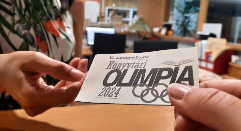 Könyvtári olimpiát rendezett a megyei könyvtár