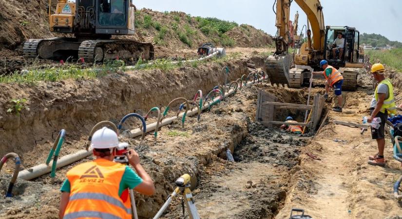 Szédítő gyorsasággal épül a déli ipari park