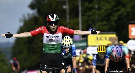 Vas Kata Blanka nyerte a női Tour de France 5. szakaszát