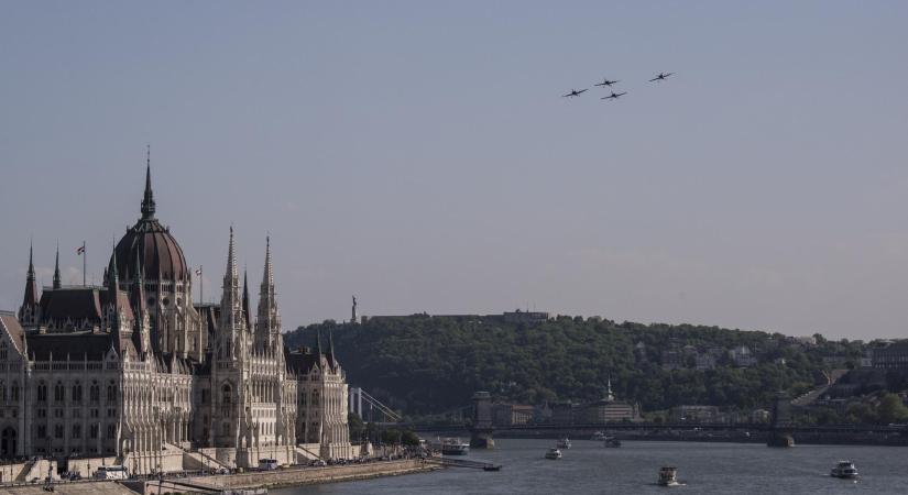 Légiparádé lesz Budapest fölött az augusztus 20-ai ünnepekkor