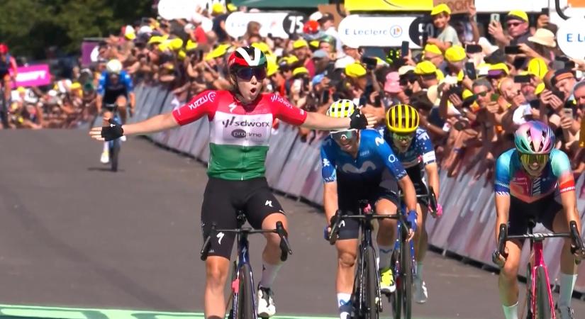 Vas Blanka Tour de France szakaszgyőzelme VIDEÓN