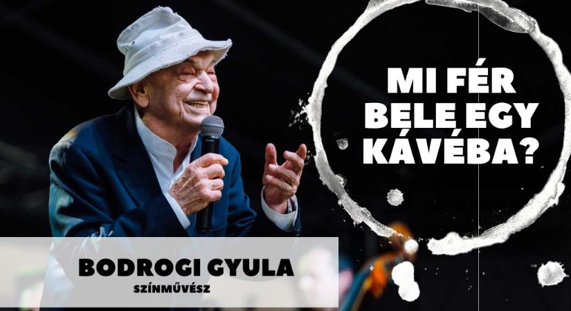 Mi fér bele egy kávéba? Bodrogi Gyulával beszélgettünk