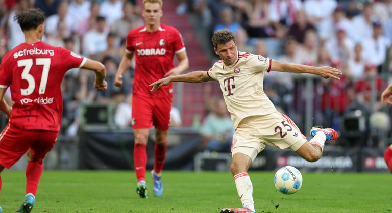 Fantasztikus gólt lőtt Thomas Müller, a Bayern simán verte Sallaiékat