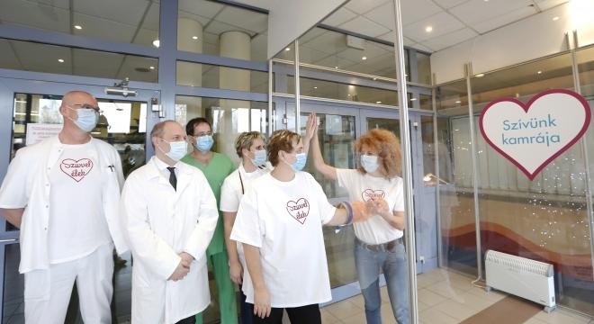 Speciális beteglátogató helyiség létesült az Országos Kardiológiai Intézetben