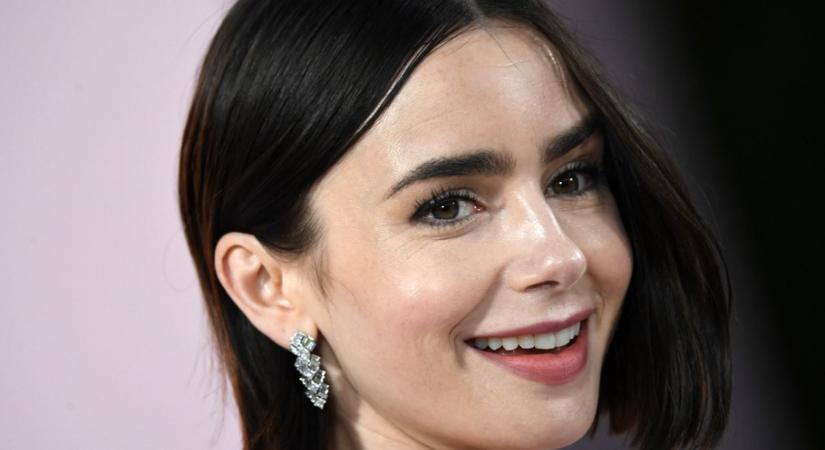 Lily Collins erre a szemöldöktrendre esküszik, nagyon népszerű lett