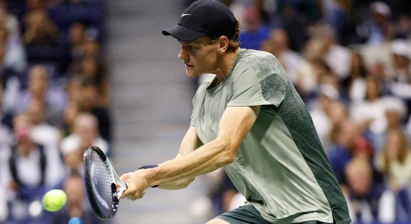 US Open: Csalódást keltett Sinner meccse, de a világelső nem bánja