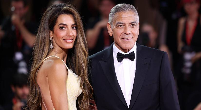 George Clooney a vörös szőnyeg hőse lett: így mentett meg egy fotóst - videó