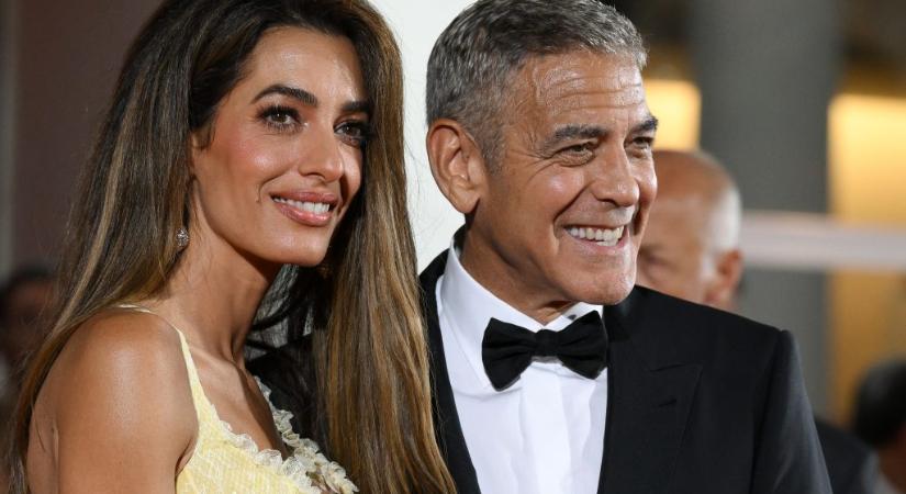 Elesett egy fotós a velencei filmfesztivál vörös szőnyegén, a Clooney-házaspár rögtön a segítségére sietett